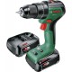 Bosch Universal Impact 18V-60 Accuklopboorschroevendraaier - Met 2x 18 V Li-Ion accu 2A en 1-uurslader