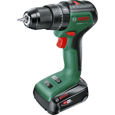 Bosch Universal Impact 18V-60 Accuklopboorschroevendraaier - Met 1x 18 V Li-Ion accu 2A en 1-uurslader