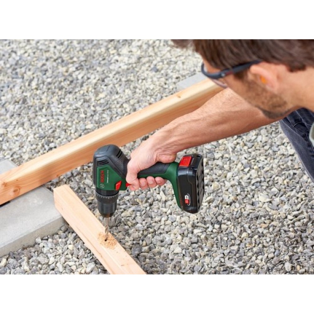 Bosch Universal Impact 18V-60 Accuklopboorschroevendraaier - Met 1x 18 V Li-Ion accu 2A en 1-uurslader