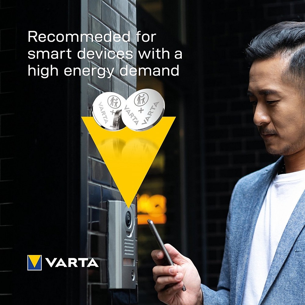 Varta CR 2032 - Lithium Knoopcel batterij - 3 Volt - 1 stuk