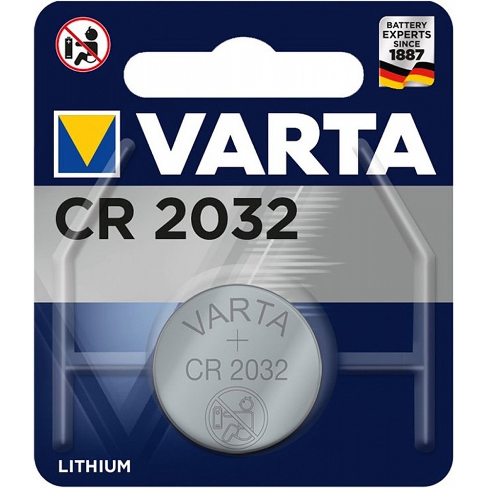 Varta CR 2032 - Lithium Knoopcel batterij - 3 Volt - 1 stuk