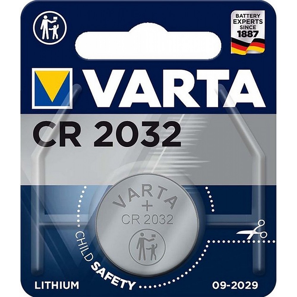 Varta CR 2032 - Lithium Knoopcel batterij - 3 Volt - 1 stuk