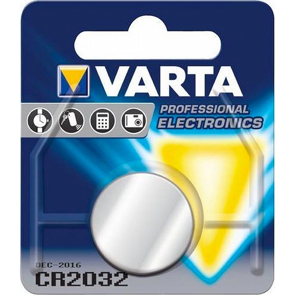 Varta CR 2032 - Lithium Knoopcel batterij - 3 Volt - 1 stuk