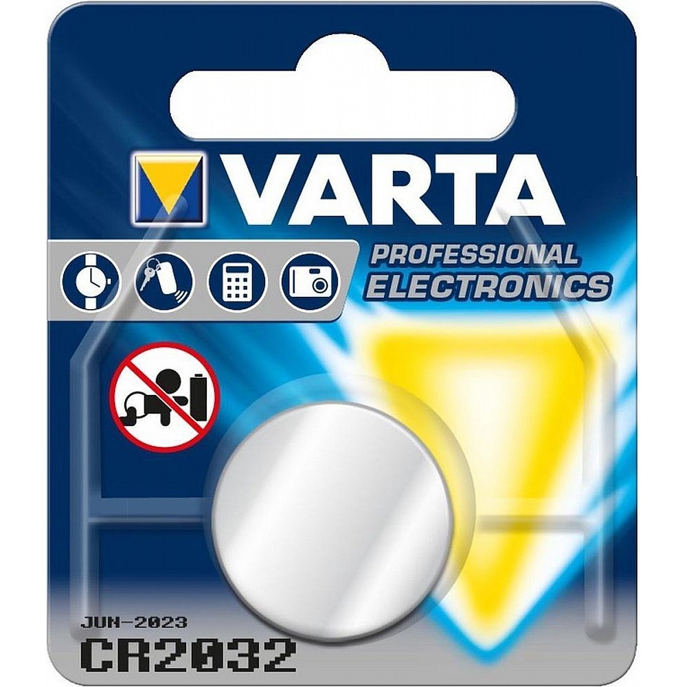 Varta CR 2032 - Lithium Knoopcel batterij - 3 Volt - 1 stuk