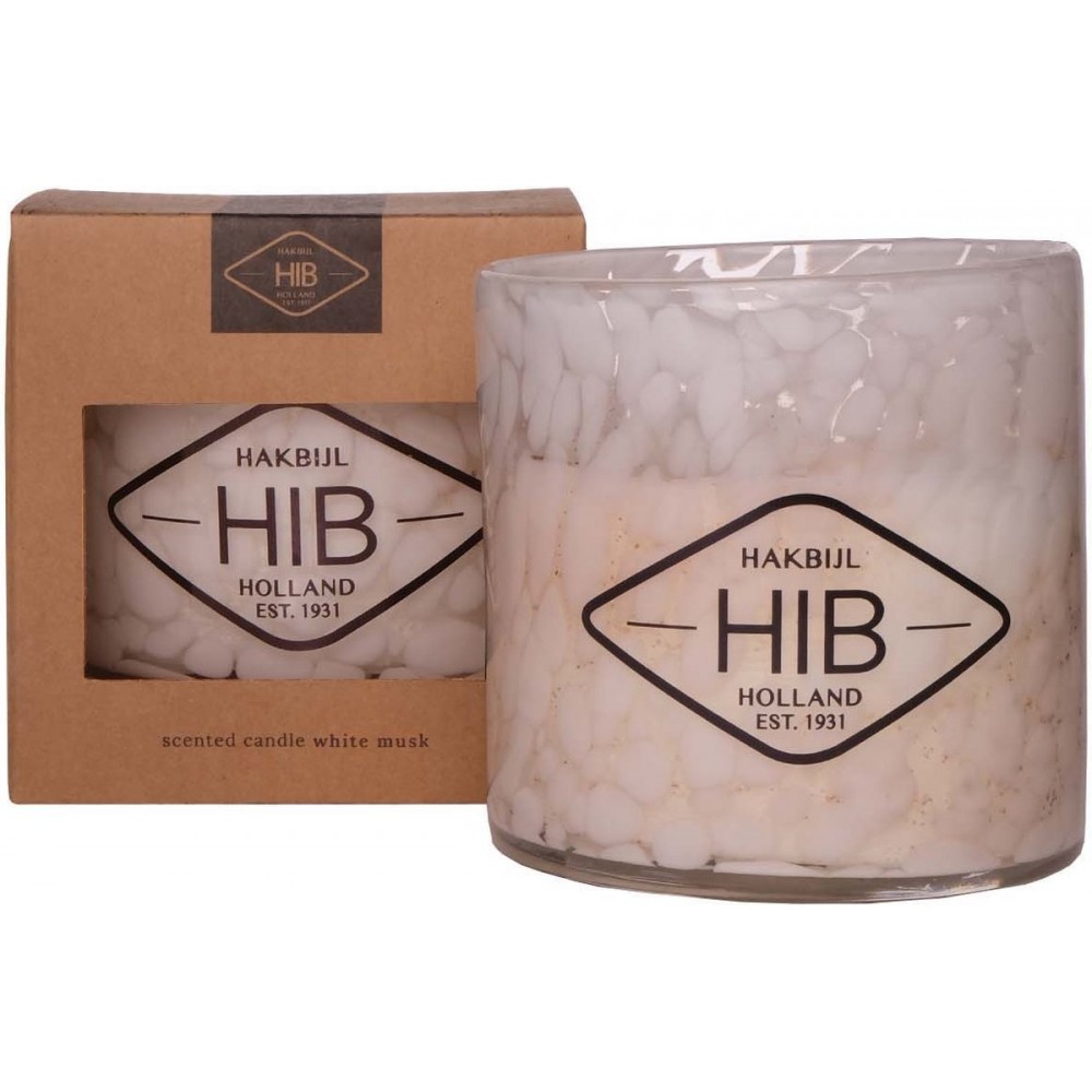 Hib Geurkaars White Musk Cylinder tijger wit H12 D12 Hib Geurkaars White Musk Cylinder tijger wit H12 D12