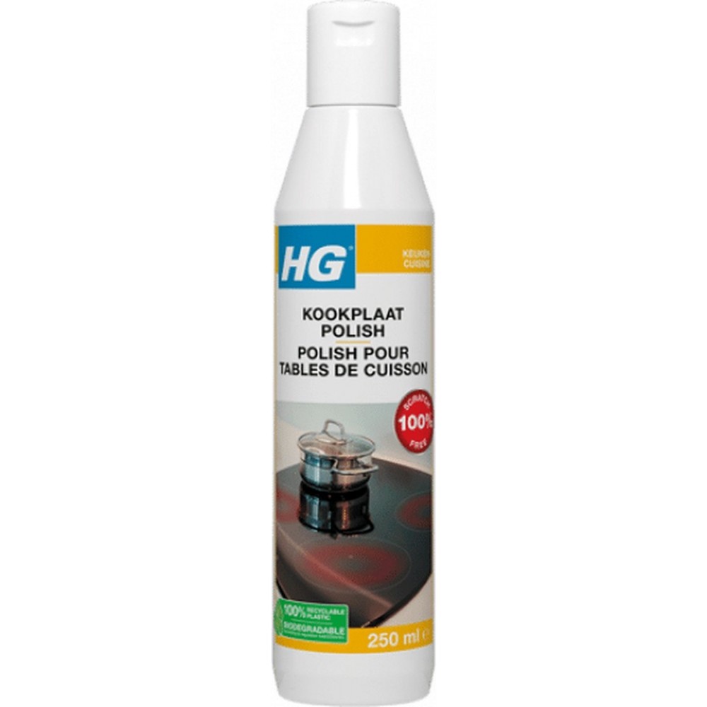 HG kookplaatreiniger - Extra sterke polish - 250ml