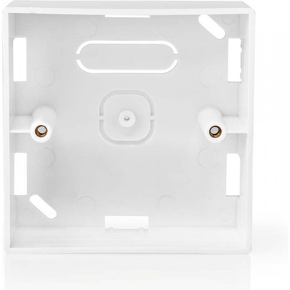 Nedis Opbouwdoos - Accessoire voor: WIFIWC10WT / WIFIWS10WT / WIFIWS20WT - Wandmontage - Wit