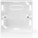 Nedis Opbouwdoos - Accessoire voor: WIFIWC10WT / WIFIWS10WT / WIFIWS20WT - Wandmontage - Wit