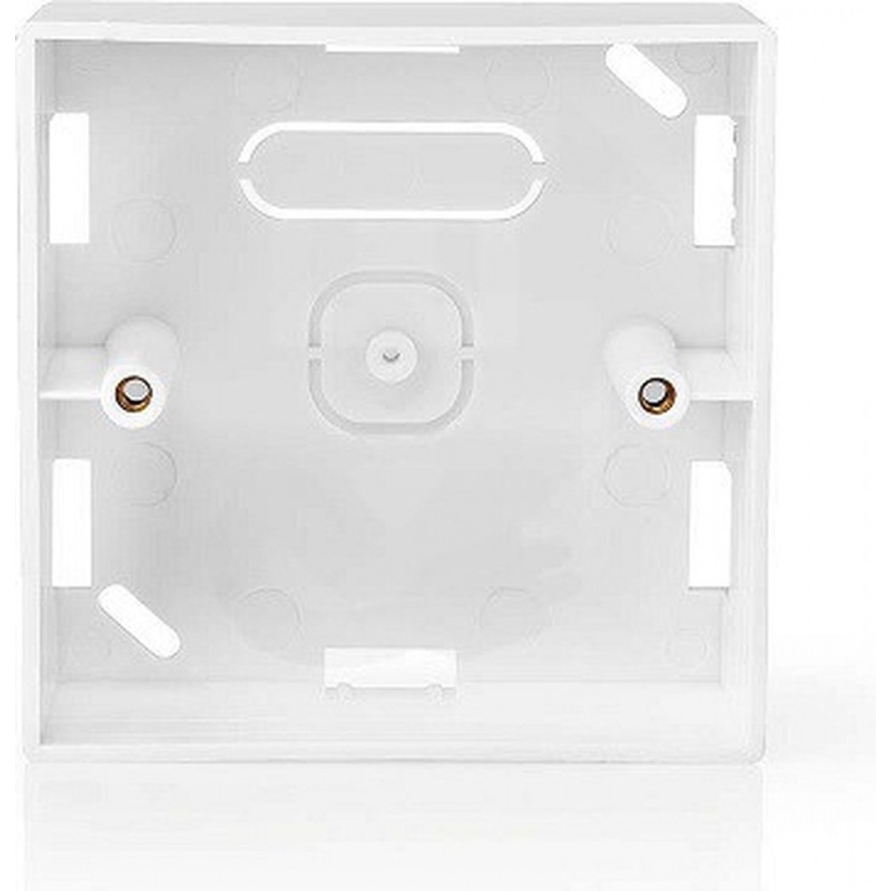 Nedis Opbouwdoos - Accessoire voor: WIFIWC10WT / WIFIWS10WT / WIFIWS20WT - Wandmontage - Wit