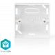 Nedis Opbouwdoos - Accessoire voor: WIFIWC10WT / WIFIWS10WT / WIFIWS20WT - Wandmontage - Wit