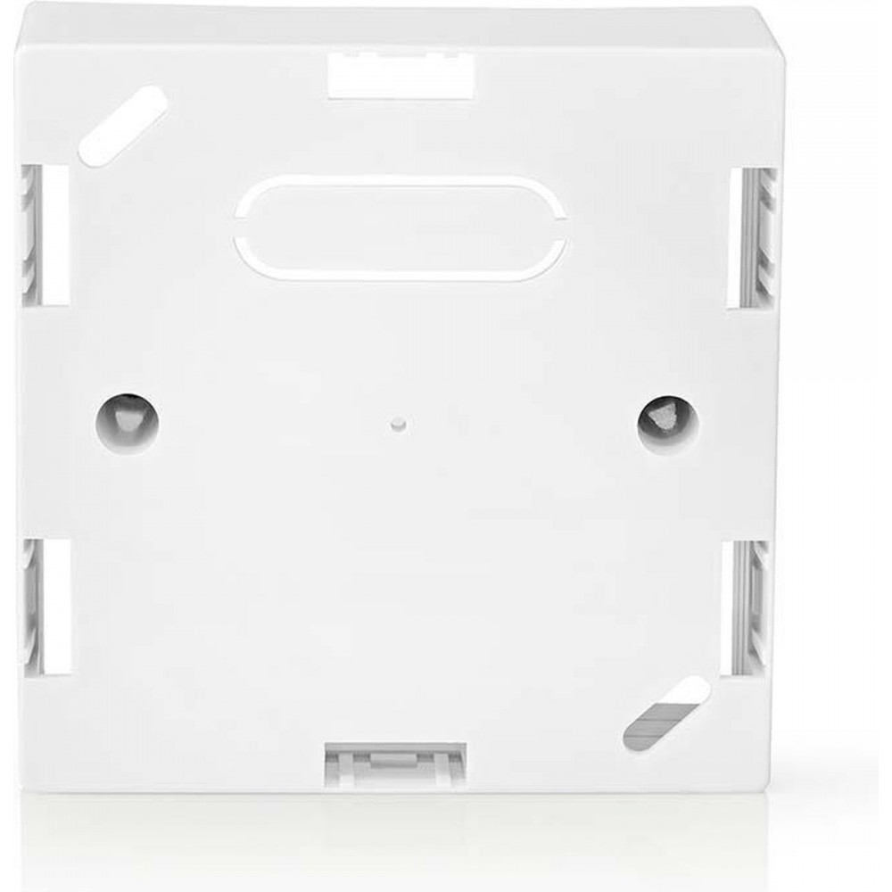 Nedis Opbouwdoos - Accessoire voor: WIFIWC10WT / WIFIWS10WT / WIFIWS20WT - Wandmontage - Wit