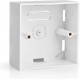 Nedis Opbouwdoos - Accessoire voor: WIFIWC10WT / WIFIWS10WT / WIFIWS20WT - Wandmontage - Wit