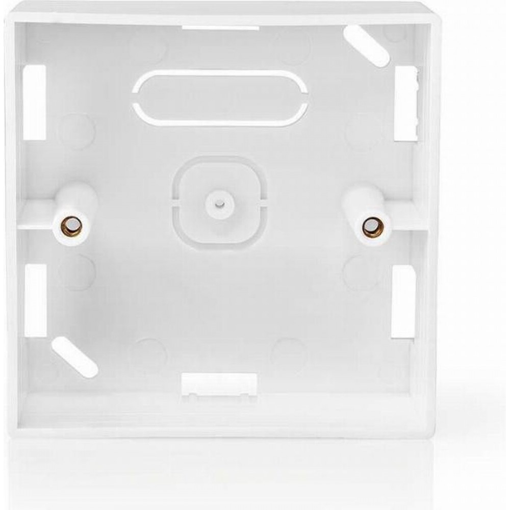 Nedis Opbouwdoos - Accessoire voor: WIFIWC10WT / WIFIWS10WT / WIFIWS20WT - Wandmontage - Wit
