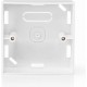 Nedis Opbouwdoos - Accessoire voor: WIFIWC10WT / WIFIWS10WT / WIFIWS20WT - Wandmontage - Wit