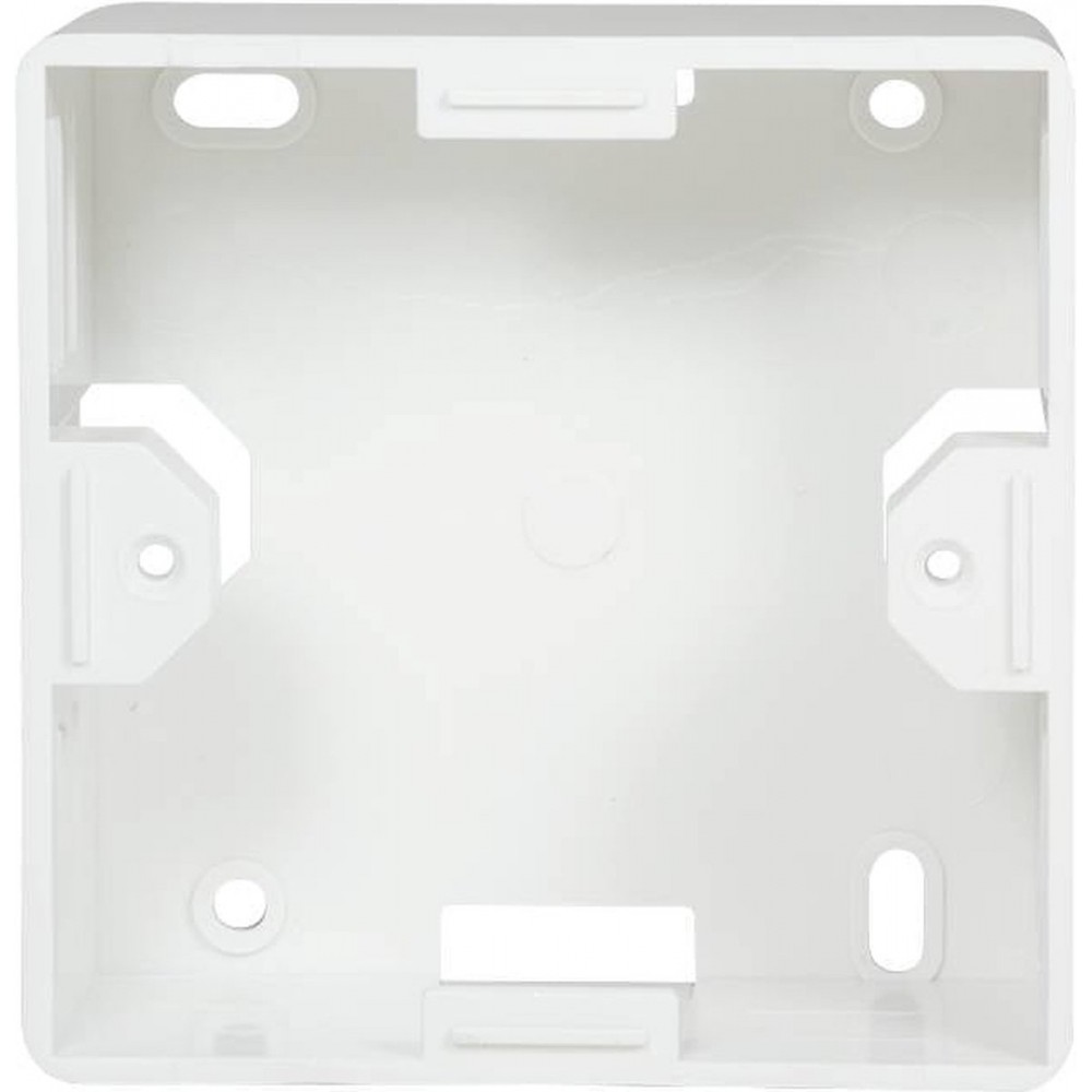 Nedis Opbouwdoos - Accessoire voor: WIFIWC10WT / WIFIWS10WT / WIFIWS20WT - Wandmontage - Wit