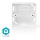 Nedis Opbouwdoos - Accessoire voor: WIFIWC10WT / WIFIWS10WT / WIFIWS20WT - Wandmontage - Wit