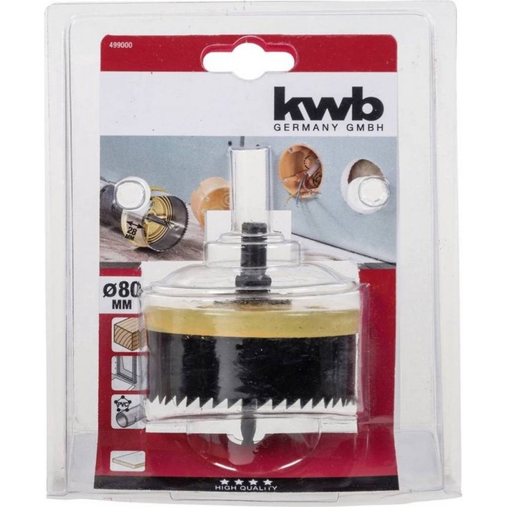 KWB Gatenzaag 1 krans 4990-00 - Ø 80 mm - 28 mm