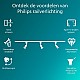 Philips EasyLink Tobia - Spot - GU10 fitting - Maximaal wattage: 7W - Wit - 3-pack - Railverlichting