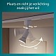 Philips EasyLink Tobia - Spot - GU10 fitting - Maximaal wattage: 7W - Wit - 3-pack - Railverlichting