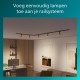 Philips EasyLink - Connector - L-vormige connector - Rechtse hoek - Zwart - Railverlichting