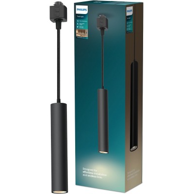 Philips EasyLink Paxie - Hanglamp - GU10 fitting - Maximaal wattage: 7W - Zwart - Railverlichting