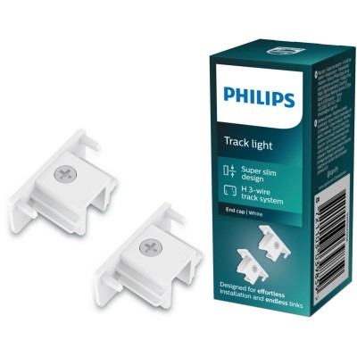 Philips EasyLink - Afsluitstuk - 2-pack - Wit - Railverlichting