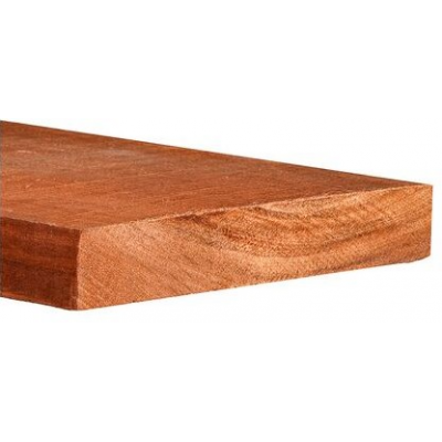 Meranti ruw 44x150mm (per meter)