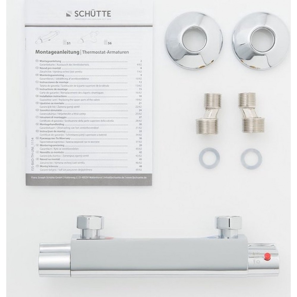 SCHÜTTE Vico Thermostatische Douchekraan Chroom