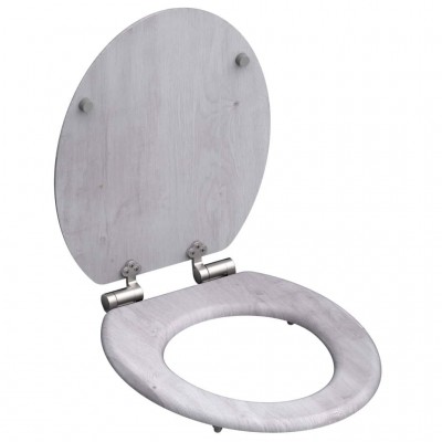 SCHÜTTE Toiletbril met soft-close LIGHT WOOD MDF
