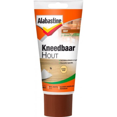 Alabastine Kneedbaar Hout - Naturel - 200 gr