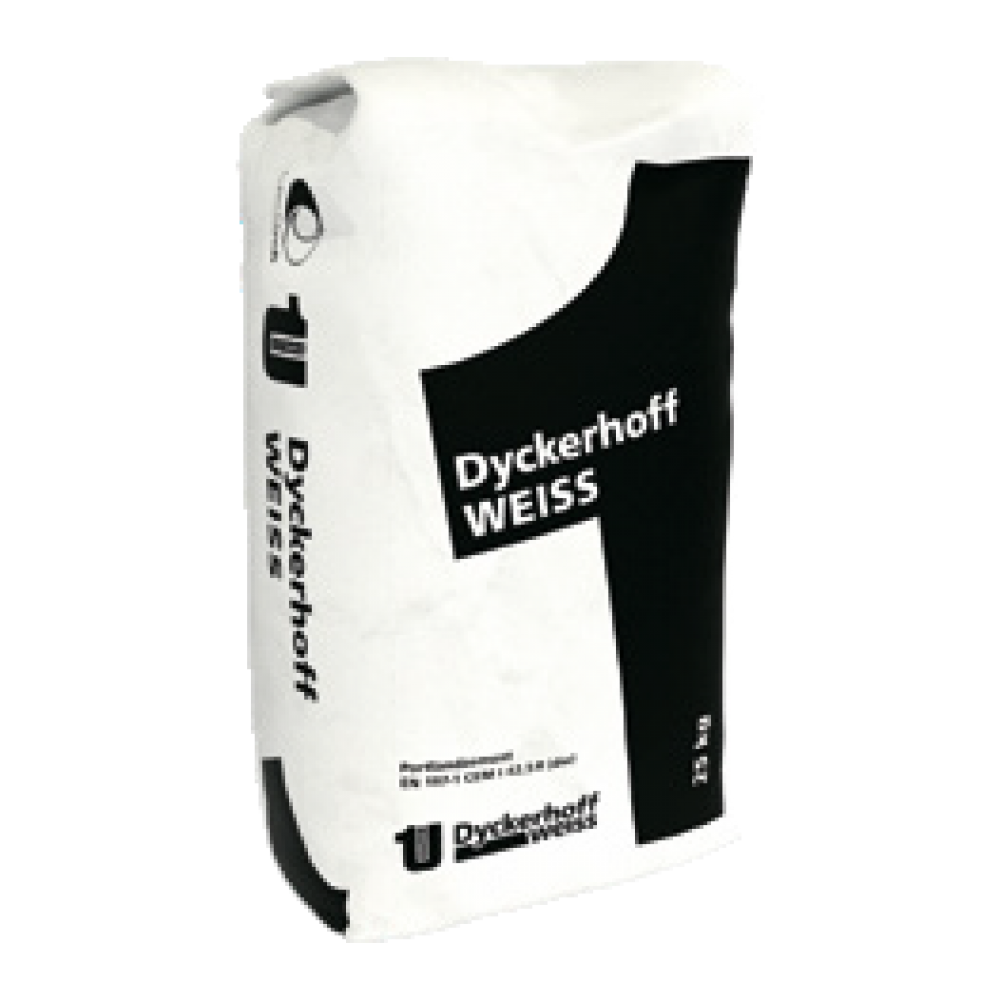 Dyckerhoff Weiss Wit Cement CEM I 42,5R 25kg