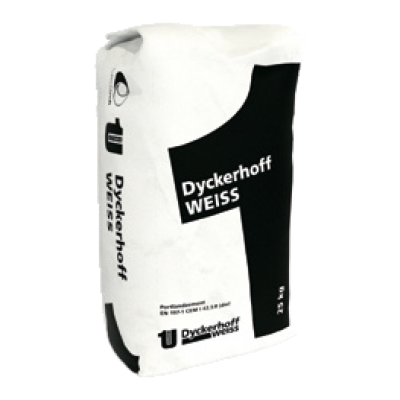 Dyckerhoff Weiss Wit Cement CEM I 42,5R 25kg