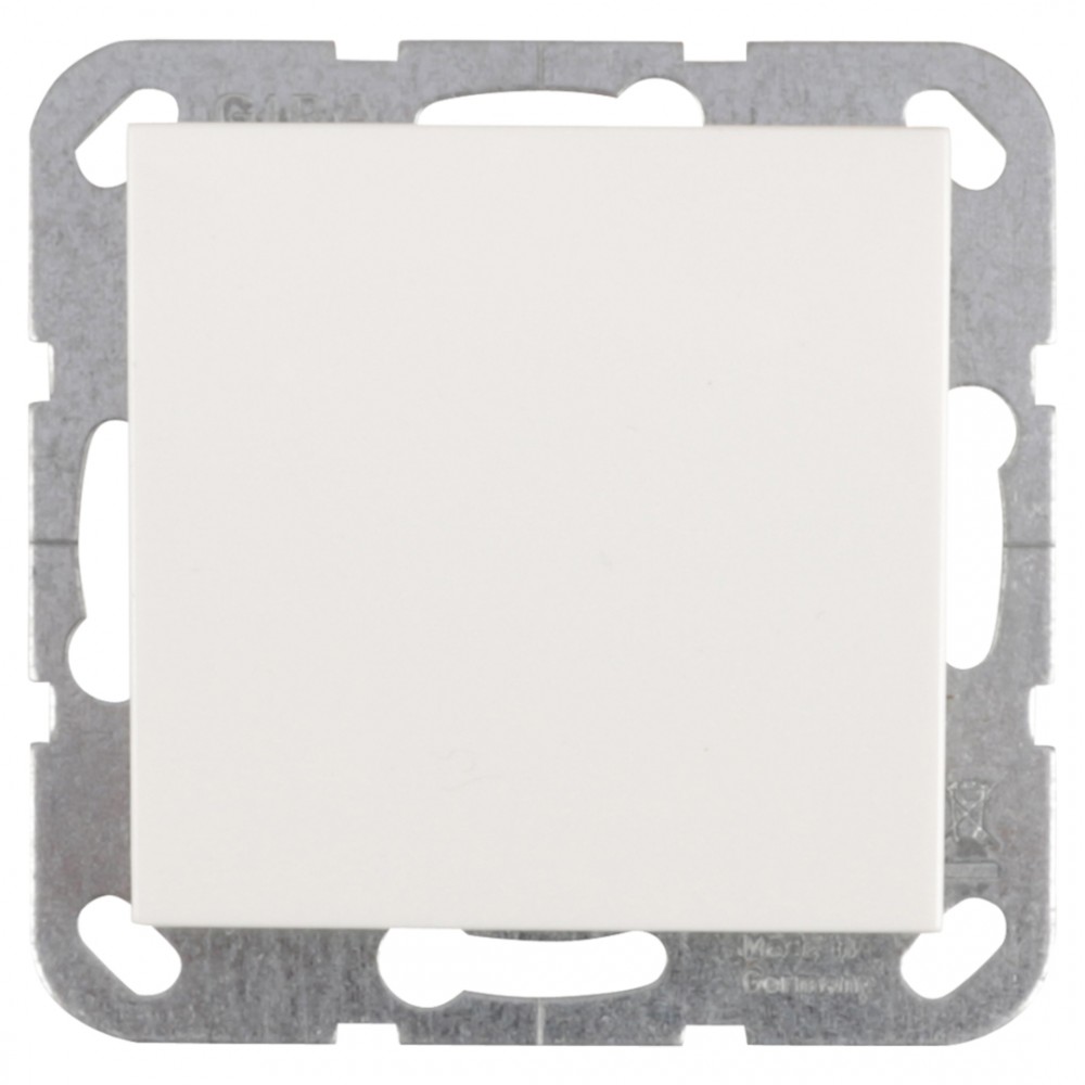 Gira System 55 schakelaar inbouw - kruis - polarwit