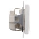 Busch-Jaeger Balance contactdoos inbouw - 1-voudig - randaarde - polarwit
