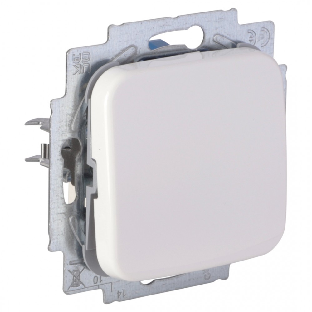 Busch-Jaeger Reflex schakelaar inbouw - impuls - maakcontact - polarwit