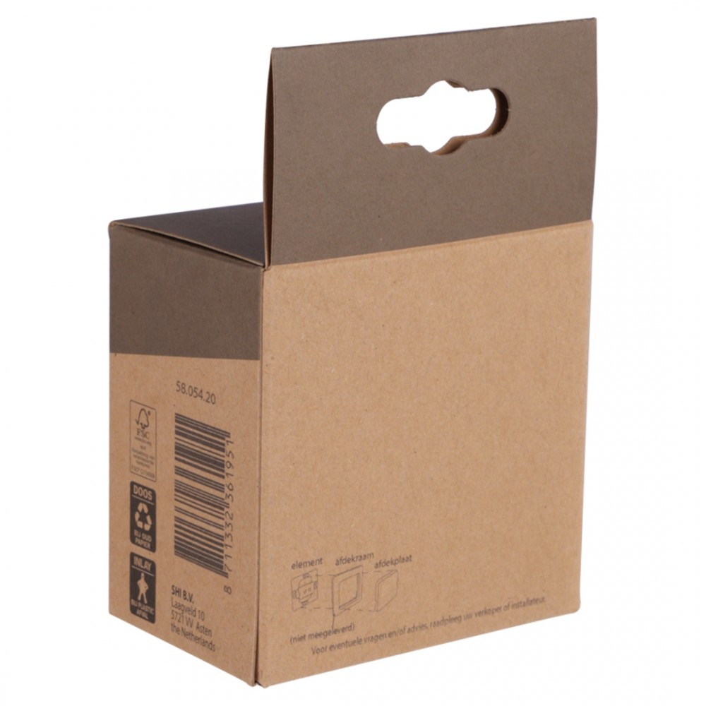 Busch-Jaeger Balance blindplaat inbouw - polarwit