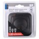 Q-Link dimmer inbouw/opbouw - 3-60W - druk-wissel - met afdekraam - mat zwart