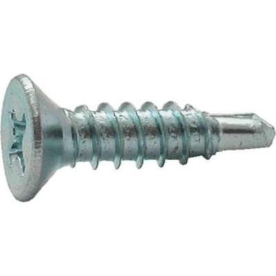 Plaatschroef Zelfborend Platkop verzinkt 4.8X45mm (per stuk)