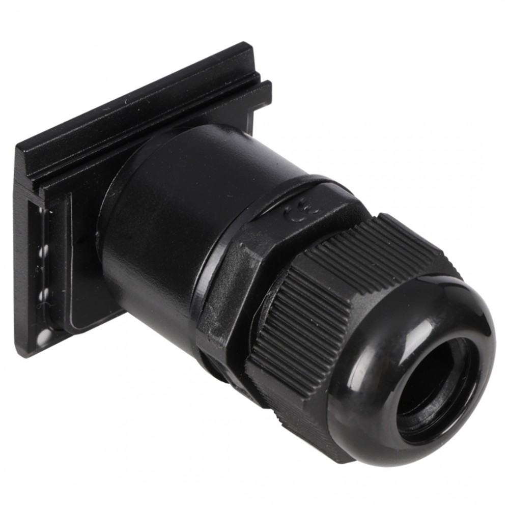 ION industries wartelinvoer kabel - M20 - zwart