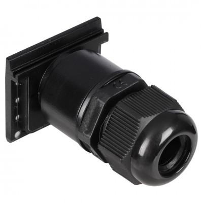 ION industries wartelinvoer kabel - M20 - zwart