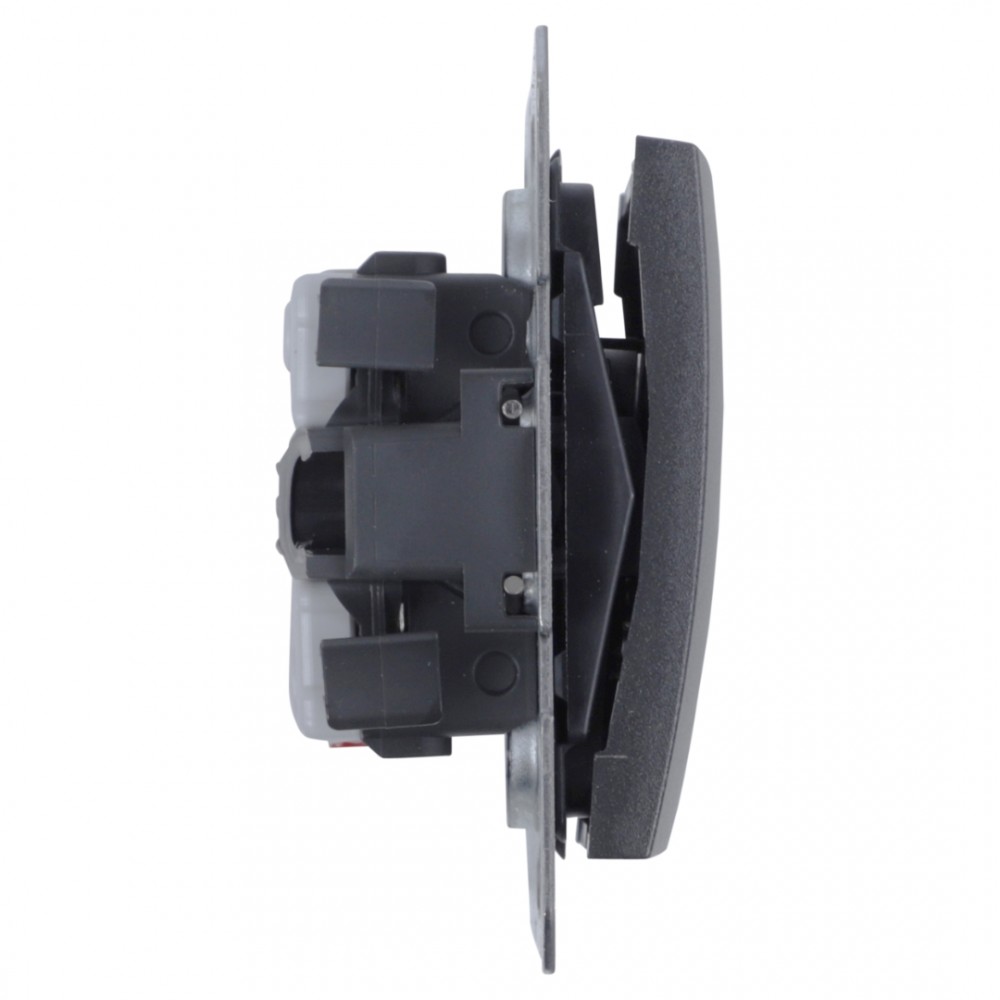 Berker S1 schakelaar inbouw - serie - antraciet