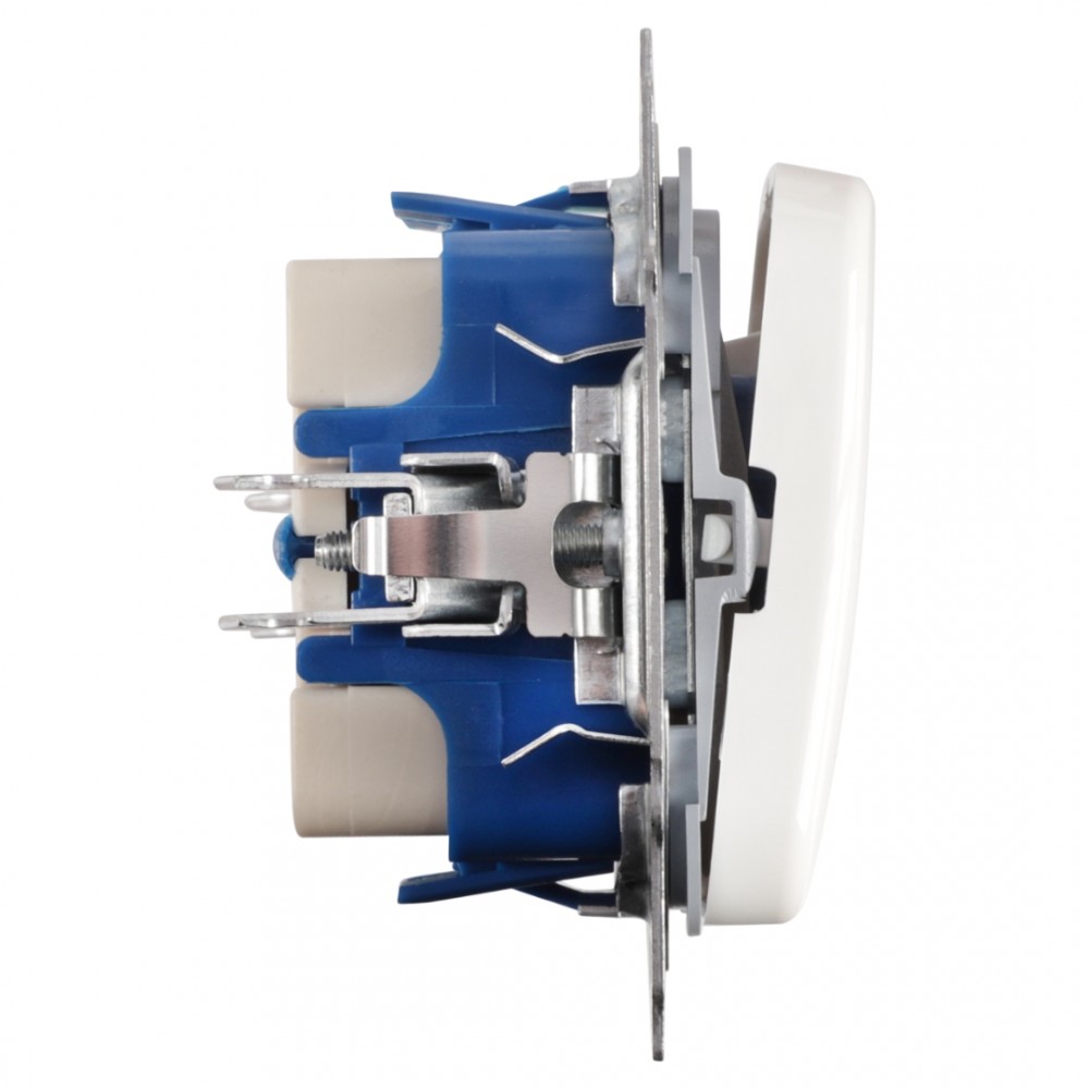 Busch-Jaeger Reflex schakelaar inbouw - impuls - maakcontact - polarwit