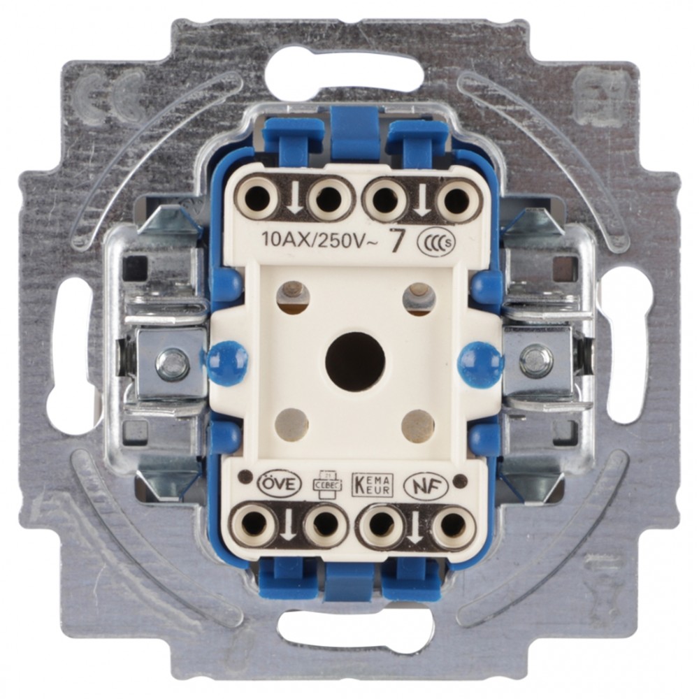Busch-Jaeger Balance schakelaar inbouw - kruis - polarwit