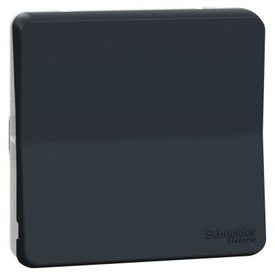 Schneider Mureva Styl schakelaar inbouw - spatwaterdicht - wissel - IP55 - 71 x 71 x 40 mm - antraciet