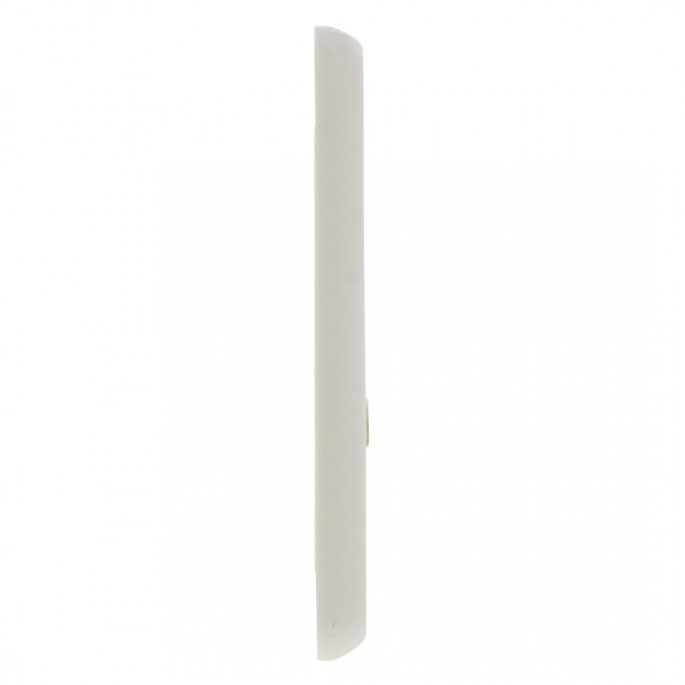 montageplaat met felsmoer - m4 - 3-voudig - polarwit