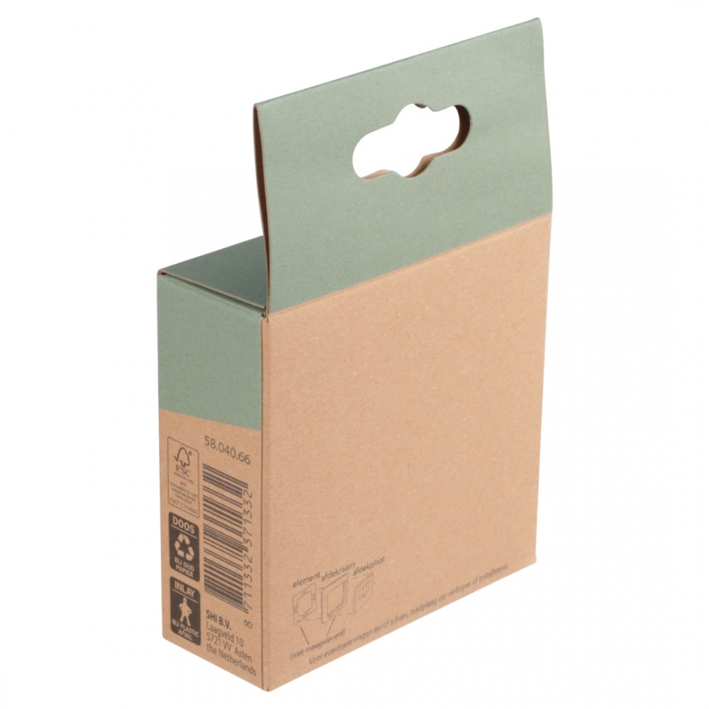Peha Standard centraalplaat TAE/USB - crème