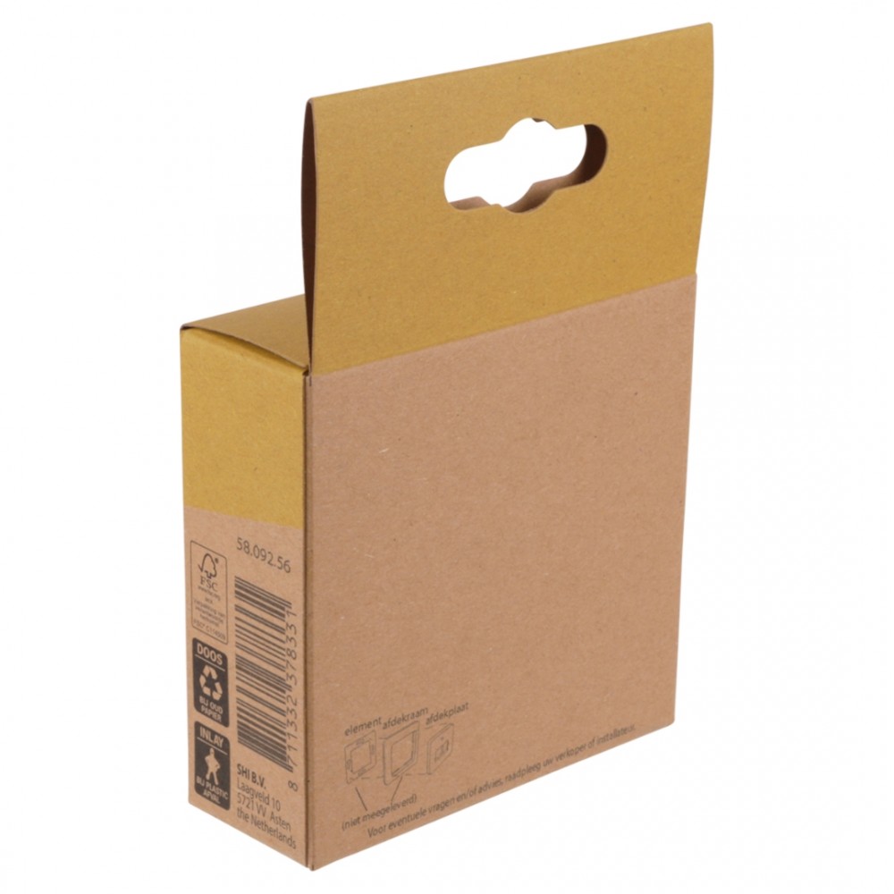 Gira E2 centraalplaat telefoon/data - 2 x 8-polig - zwart