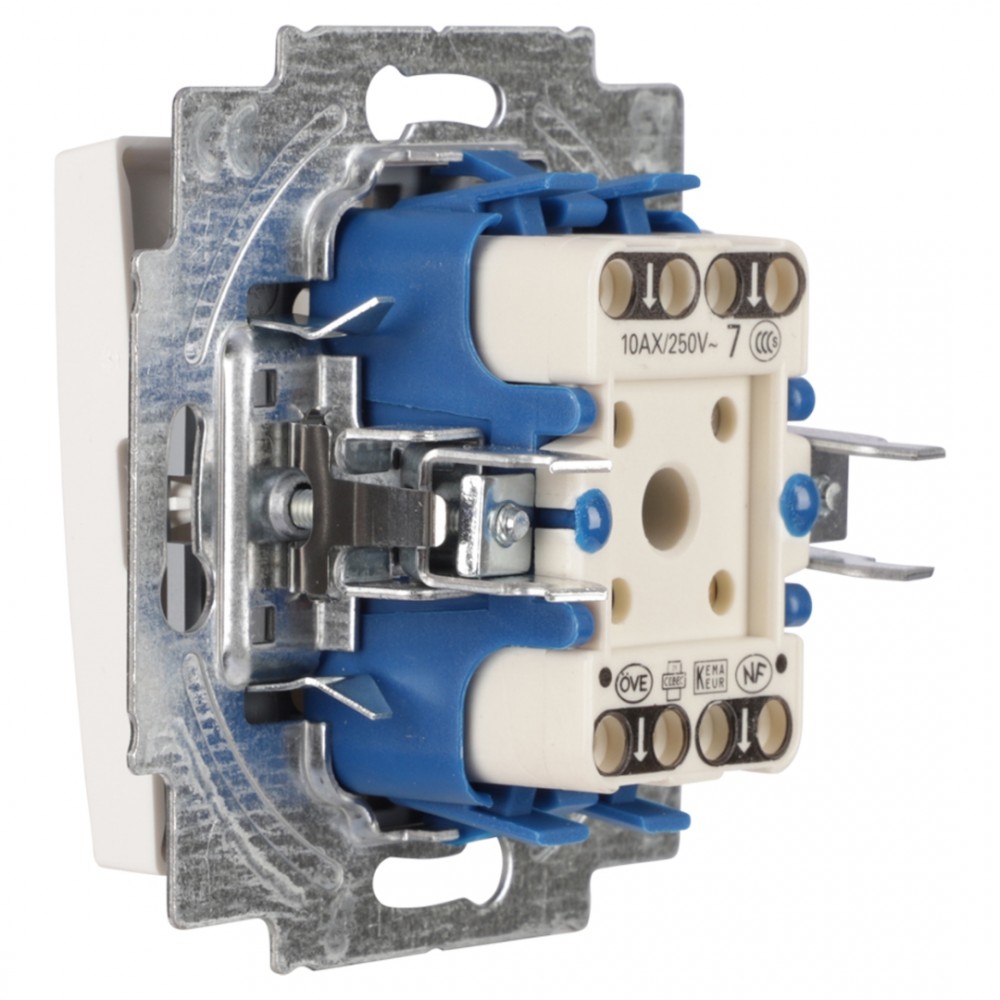 Busch-Jaeger Balance schakelaar inbouw - kruis - polarwit