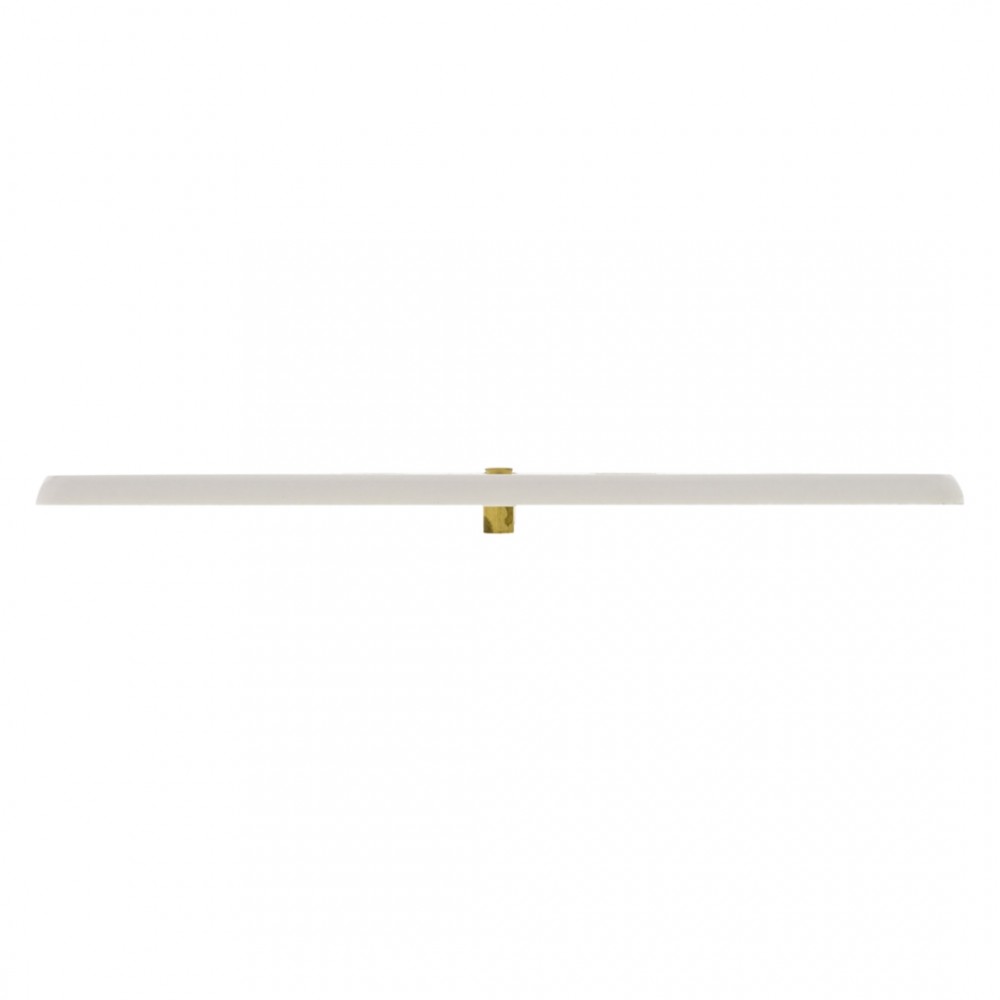 montageplaat met felsmoer - m4 - 3-voudig - polarwit