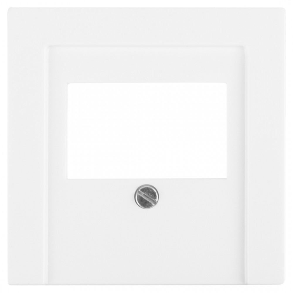 Jung AS500 centraalplaat TAE/USB - polarwit